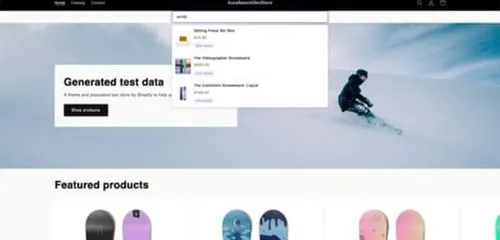 AuraSearch App for Shopify